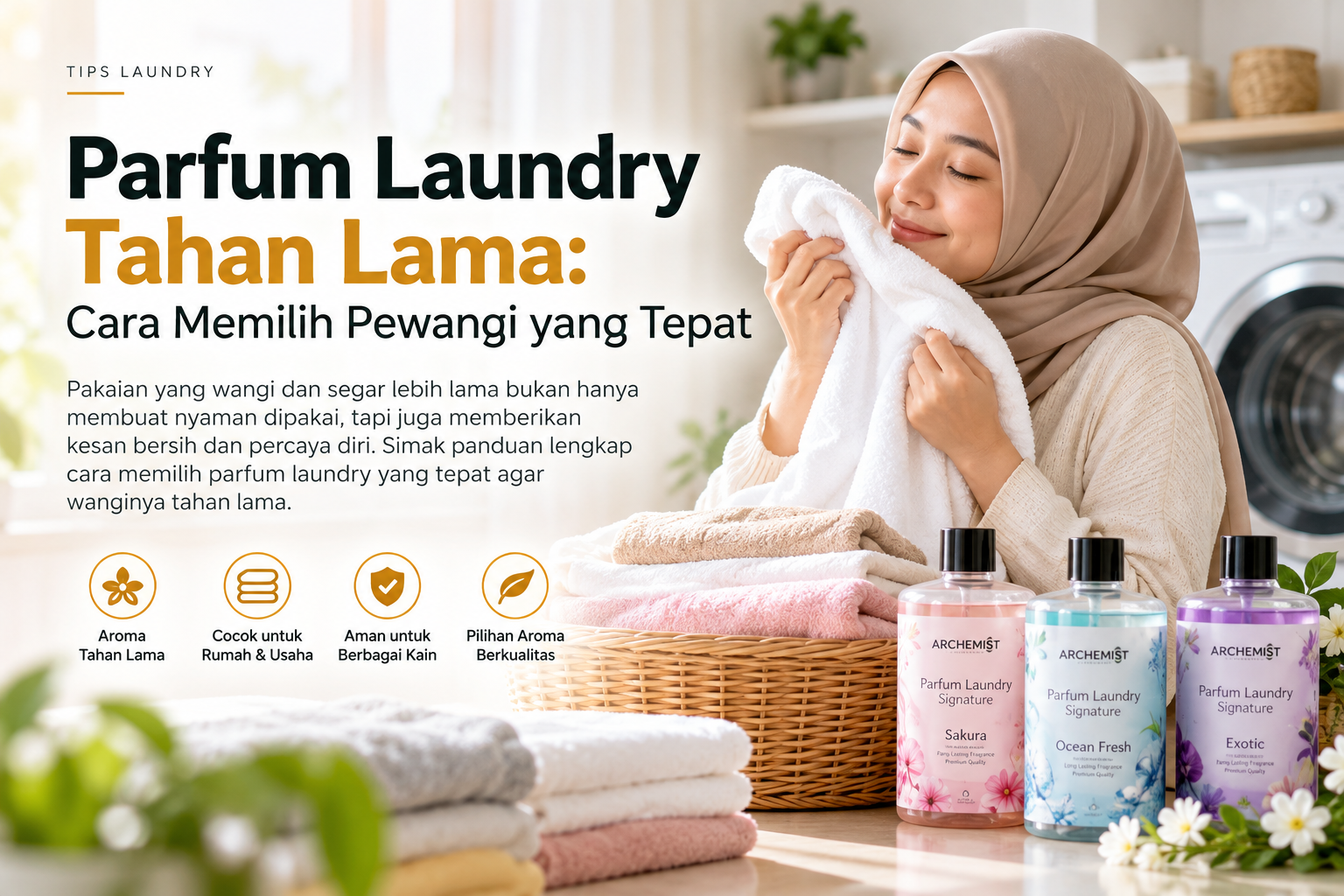 Parfum Laundry Tahan Lama: Cara Memilih Pewangi yang Tepat