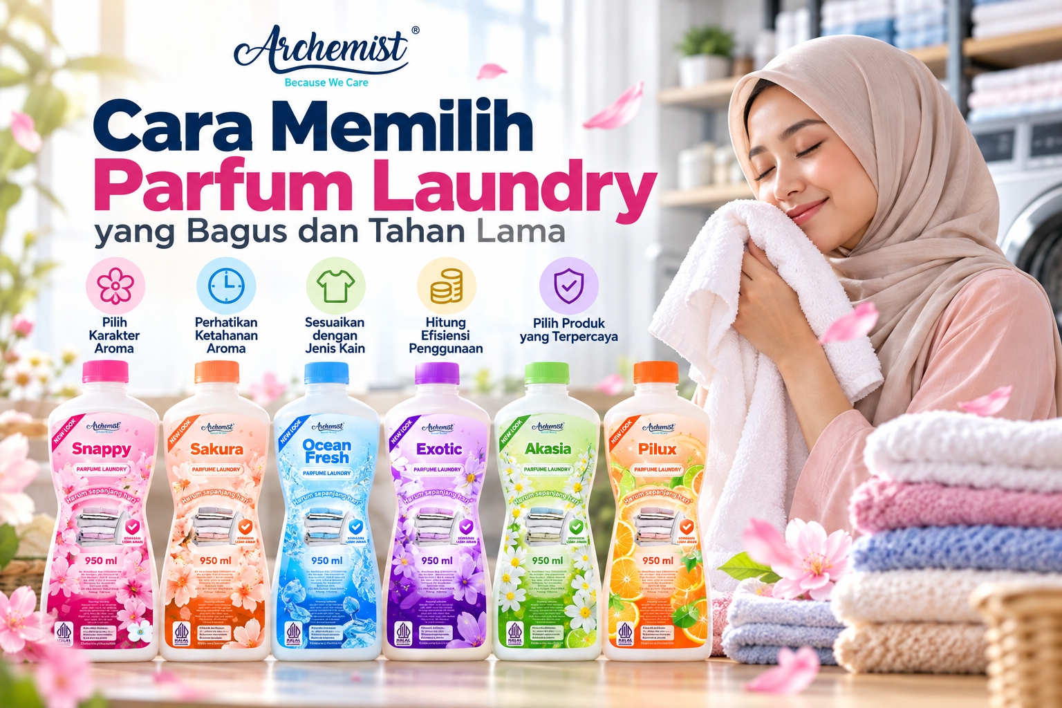 Cara Memilih Parfum Laundry yang Bagus dan Tahan Lama