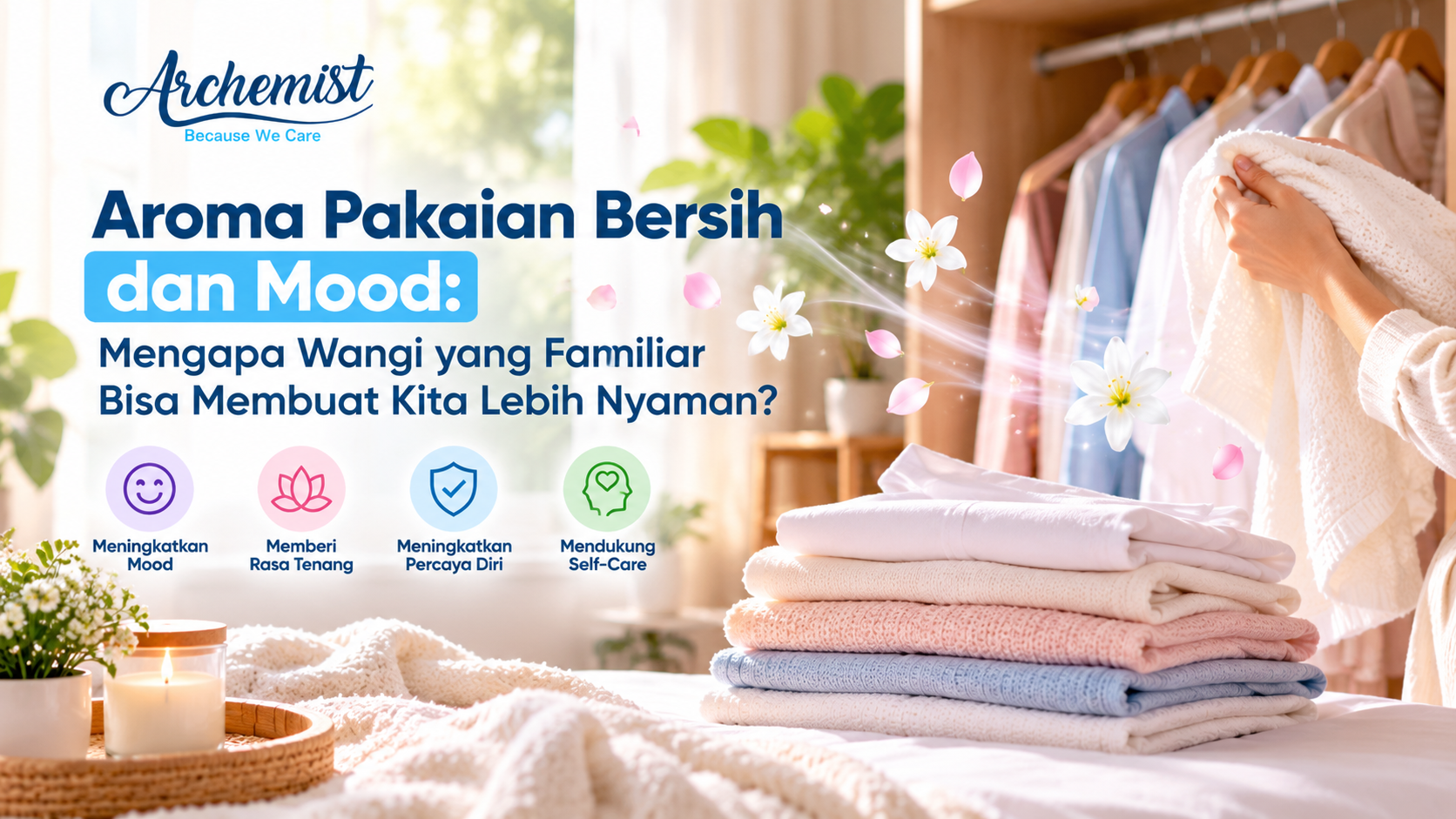Aroma Pakaian Bersih dan Suasana Hati: Mengapa Wangi Tertentu Bisa Membuat Kita Lebih Nyaman?