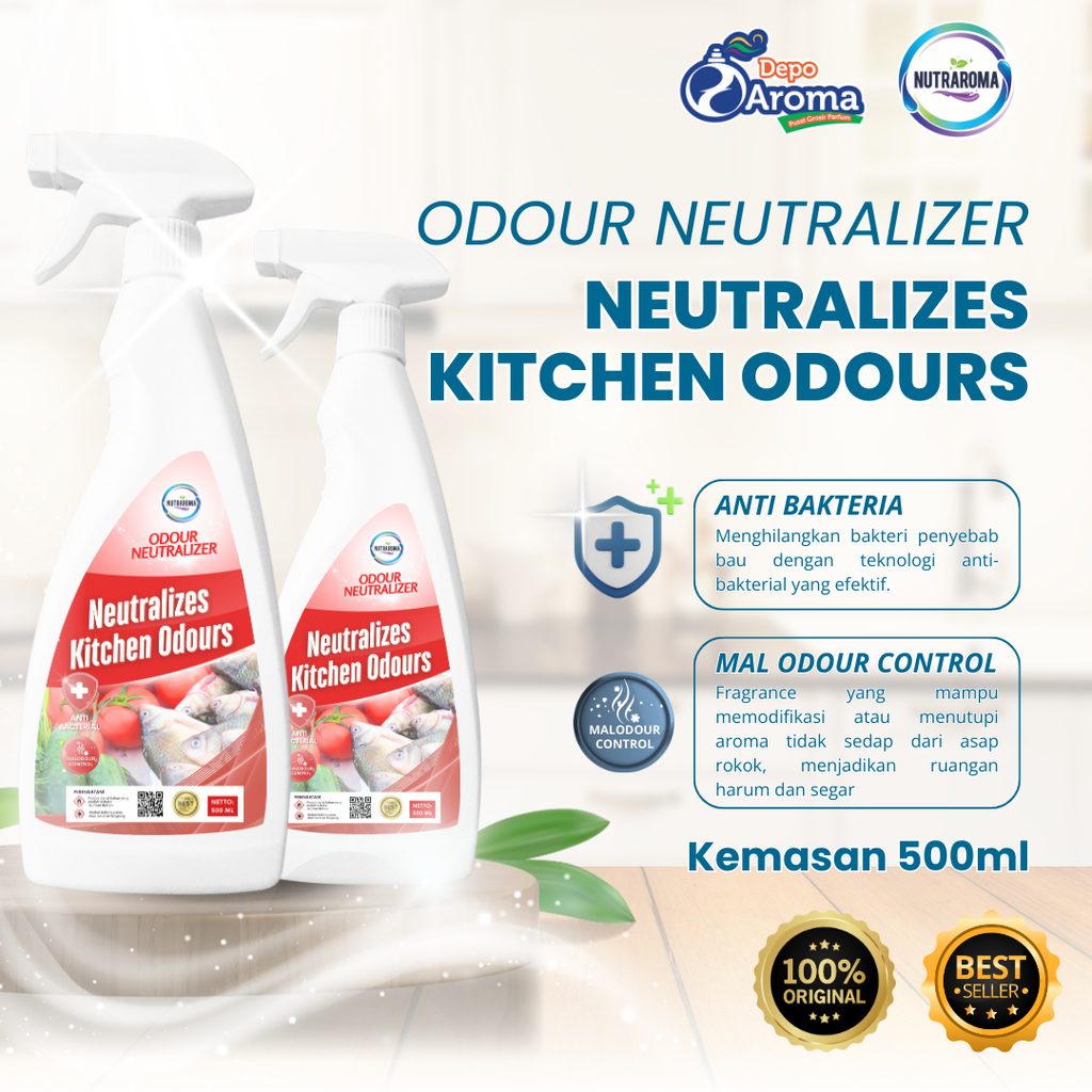 NUTRAROMA NEUTRALIZES KITCHEN ODOURS ODOURS 500 mL