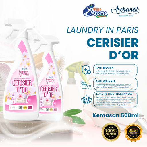 [FGA0186] LAUNDRY IN PARIS CERISIER D'OR 500 mL